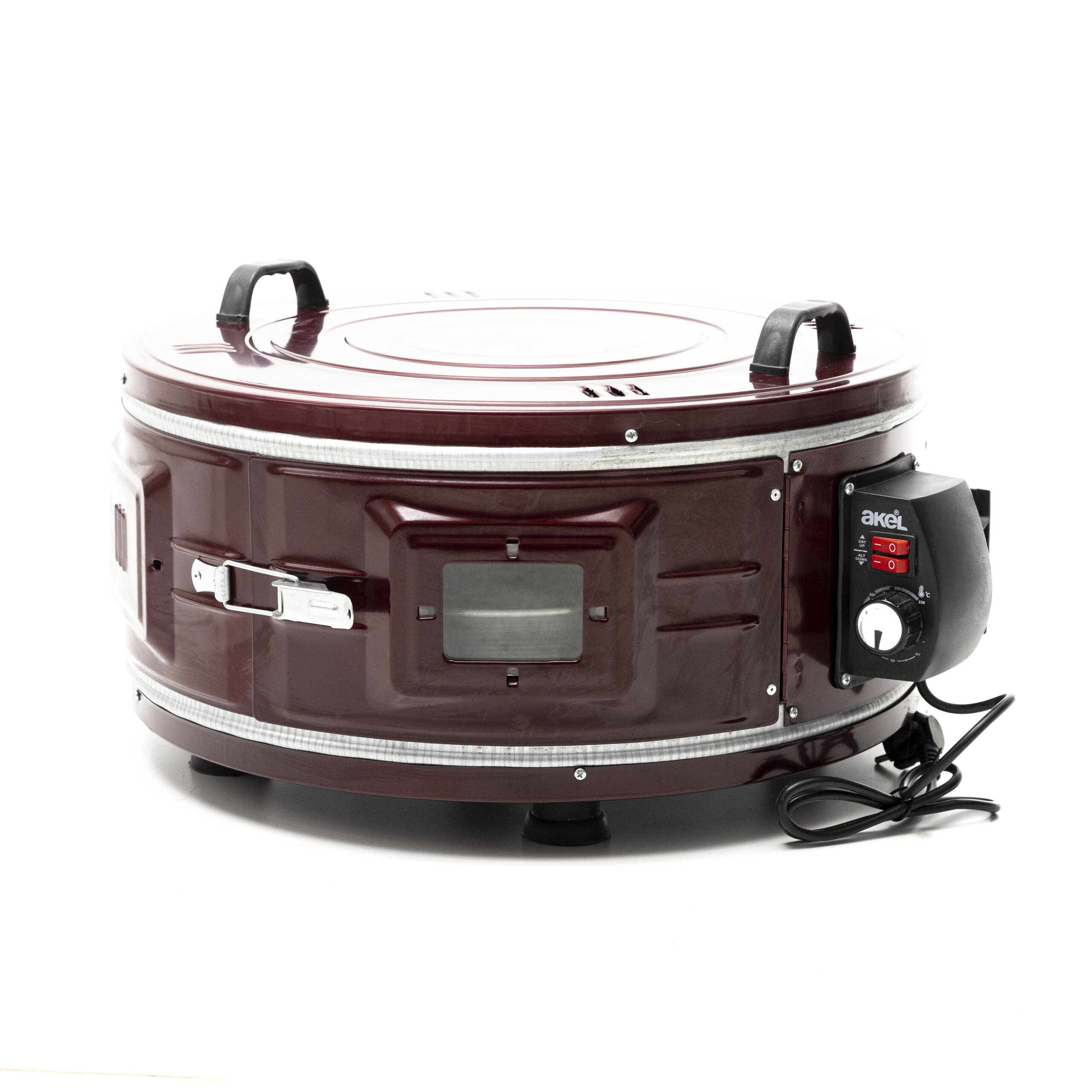 Ηλεκτρικό Στρογγυλό Φουρνάκι Akel AF-008B – 48cm